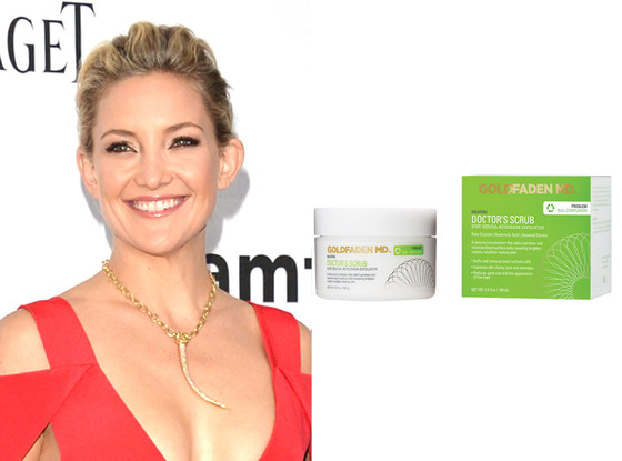 Kate Hudson, Goldfaden Facial Scrub Kate Hudson, Goldfaden Facial Scrub